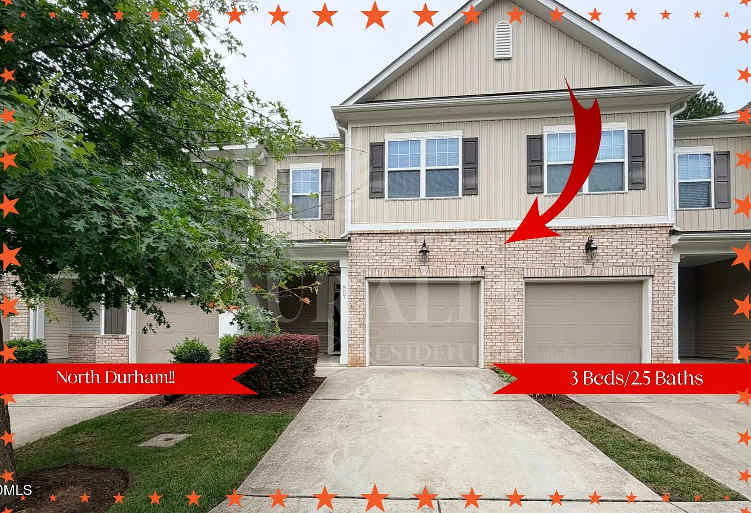 3 bed, 2.5 bath, 1622 sqft, $1,850 — Photo 1