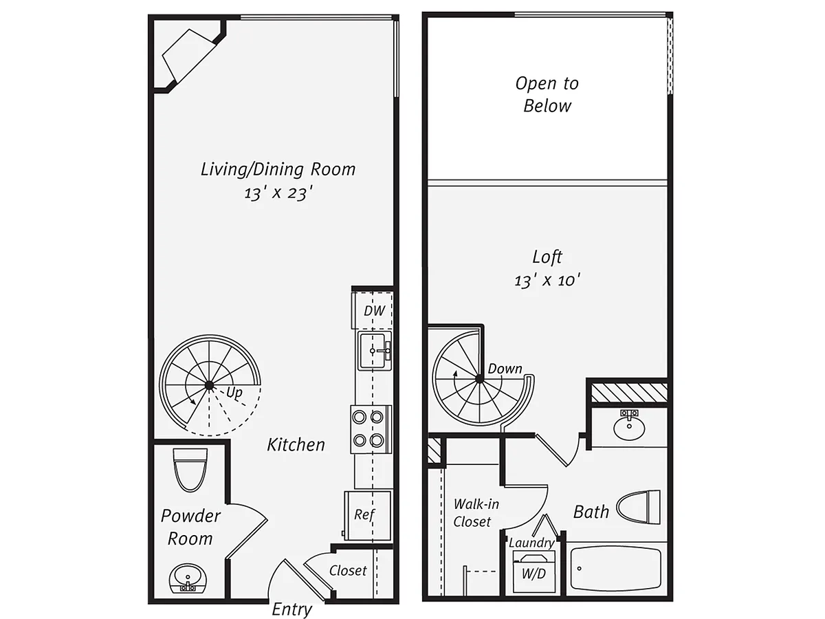 Floor plan A1L