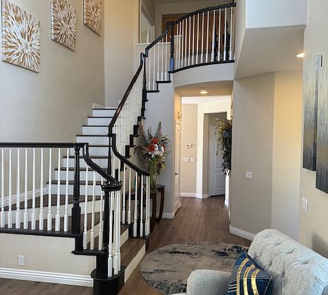 Staircase and landing