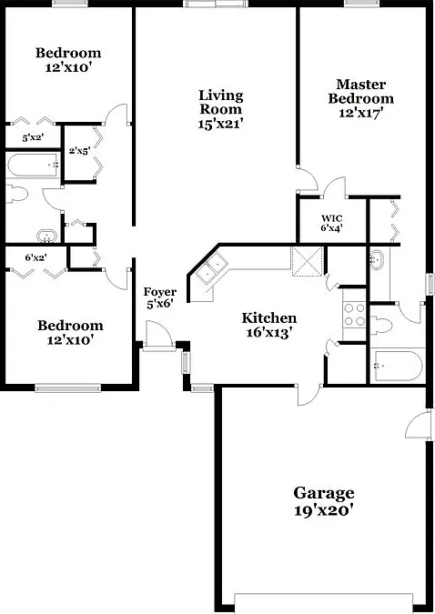 3 bed, 2.0 bath, 1424 sqft, $2,210 — Photo 2