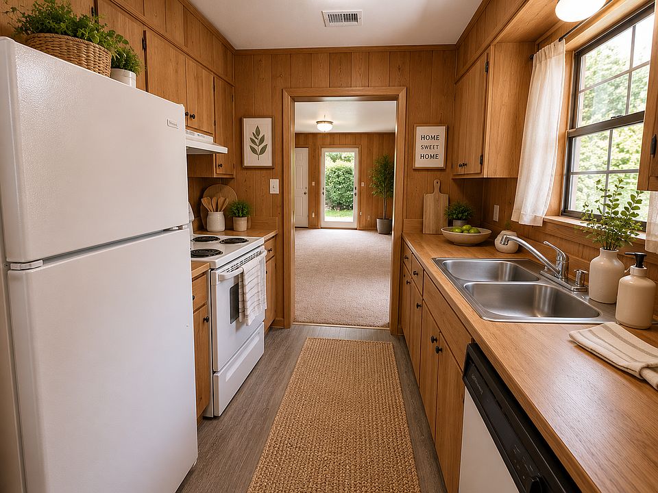 Kitchen - Staged