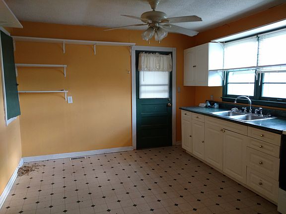 kitchen and back door