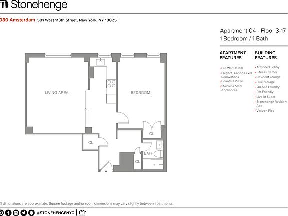 2nd image of 1080 Amsterdam Ave #504