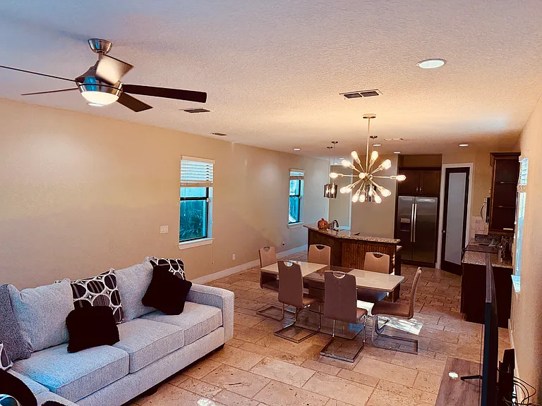 Family Room & Dining Area