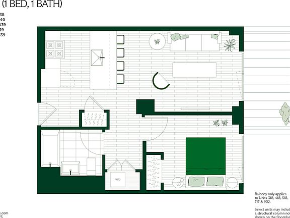 2nd image of 975 Nostrand Ave #434