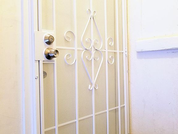 Front entrance up the stairs