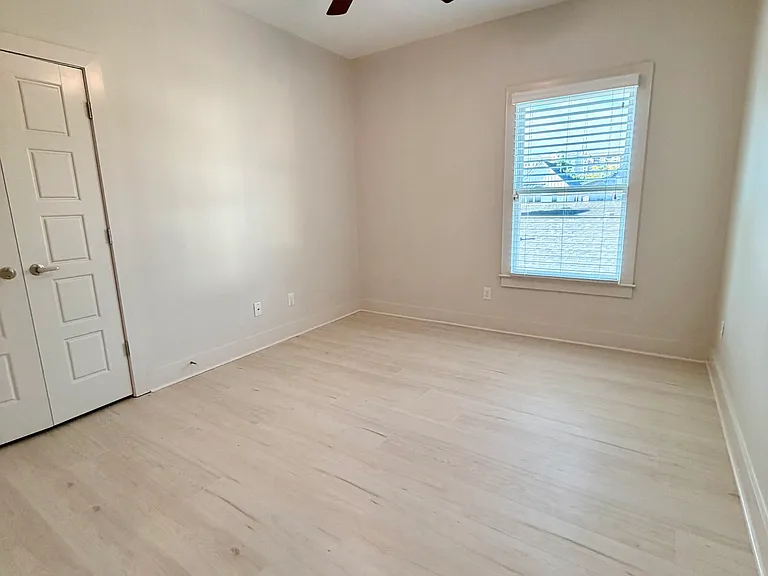 third bedroom has views of Belmont and large closet