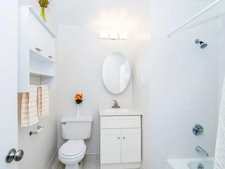Second level bathroom
