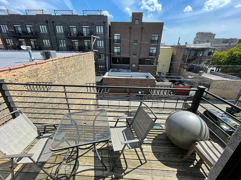 Primary bedroom balcony