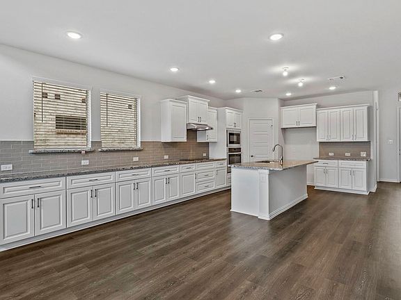 Abundant cabinet and counterspace