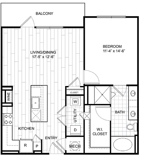 Floor plan A12