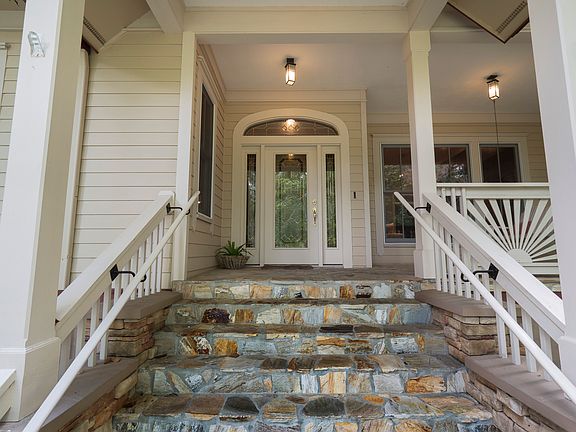 Front door and terrace