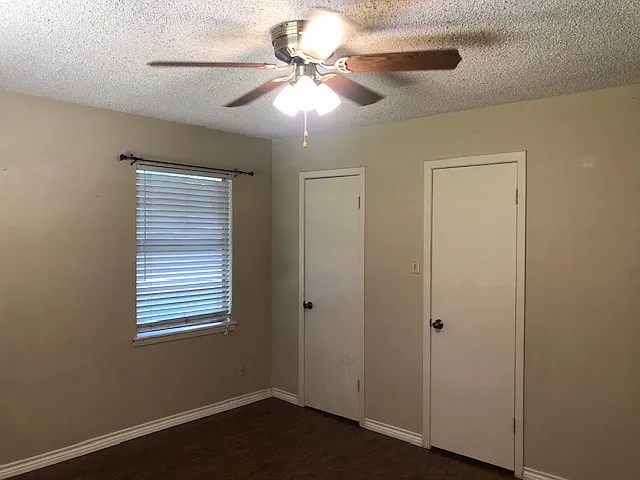 Bedroom with good closet space