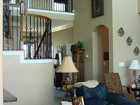 View from front entry