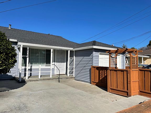 Front entry & front yard