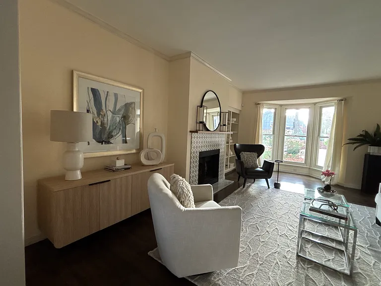 Living room on entry level