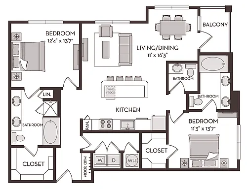 Floor plan B4