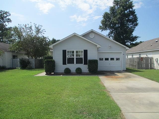 Front View - Long Driveway