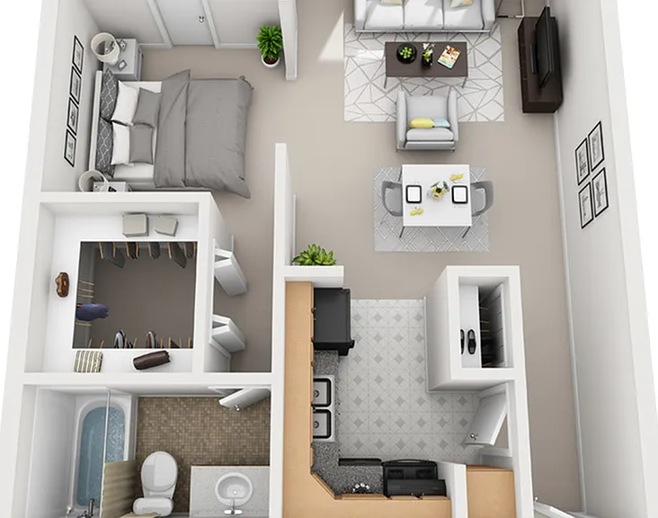 Chalfont Apartments_Studio A Chalfont Apartments_Studio A