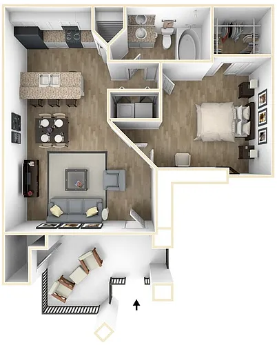 Floor plan A1