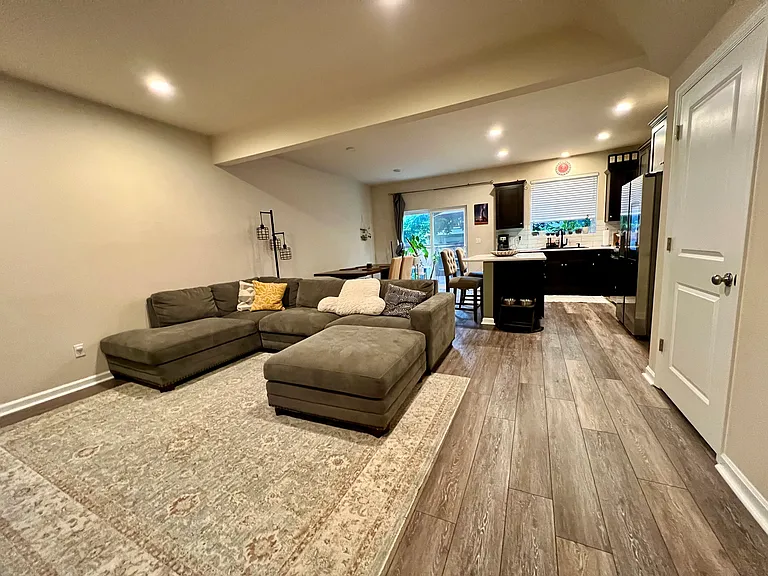 Living room, Dining room, Kitchen