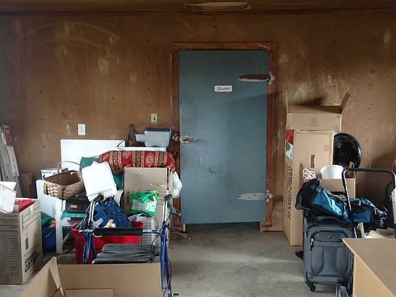 Interior of block building