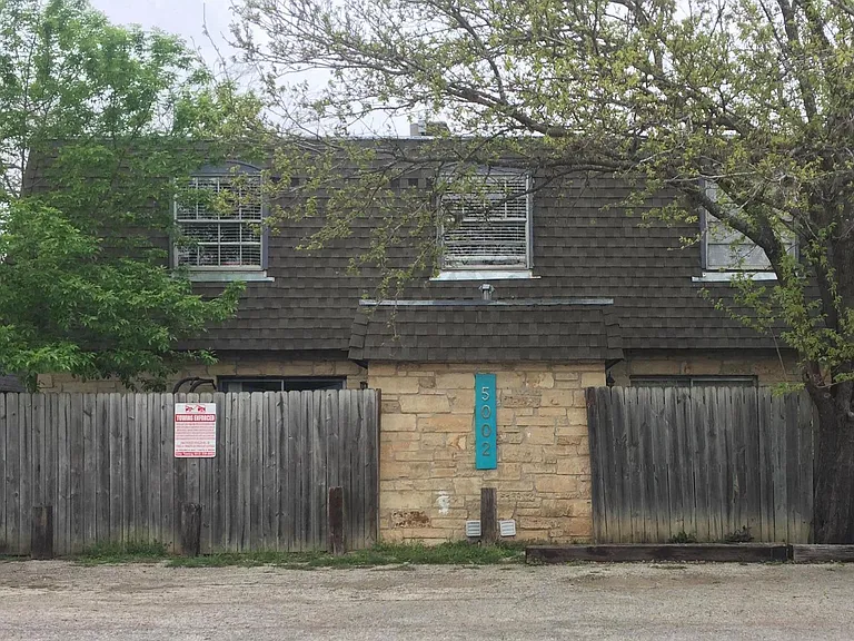 Front of the building