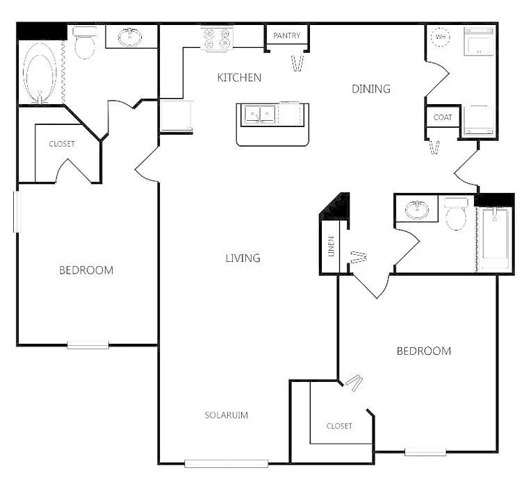 Floor plan B3