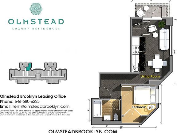 2nd image of 564 Saint Johns Pl Unit 712