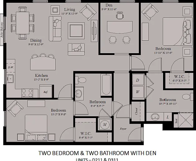 The Village Center Apartments At Wormans Mill* — Photo 75