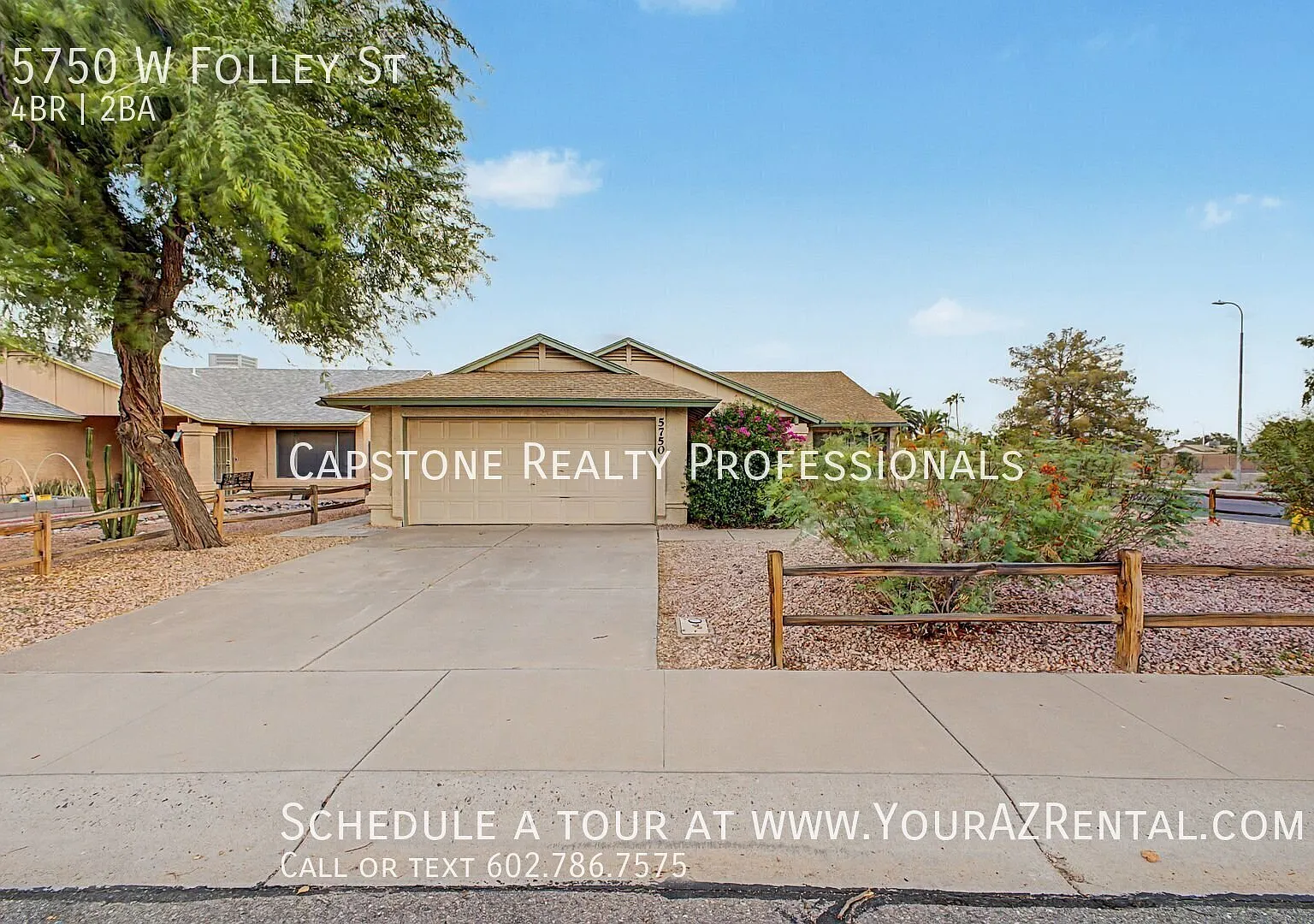 Chandler Corner-Lot Gem: 4-Bedroom, 1.5-Bath Home with Pool! — Photo 1