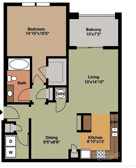 Floor plan The Percy - Classic