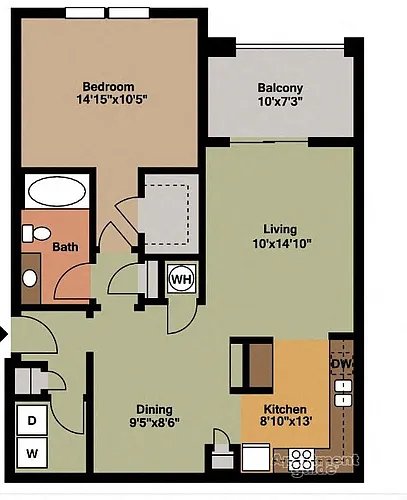 Floor plan The Percy - Classic