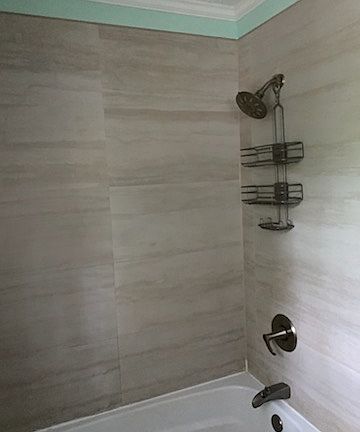 Master shower