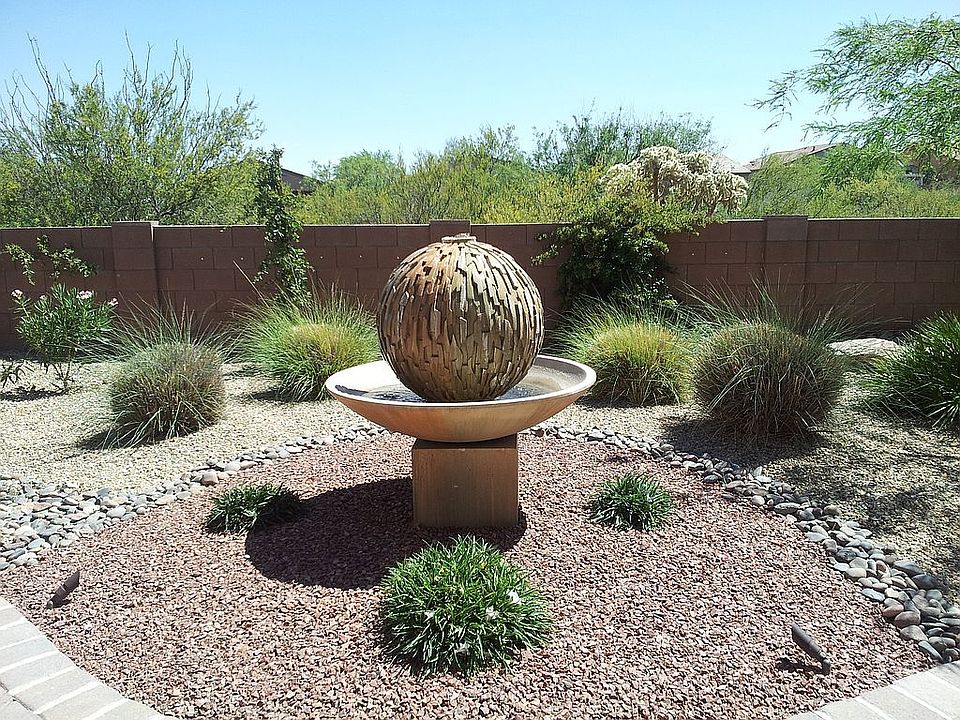 Backyard fountain