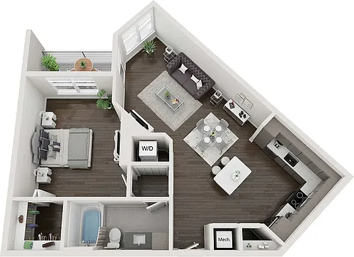 Floor plan A1-746