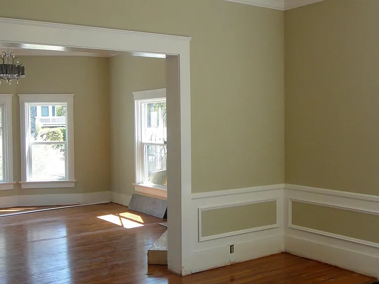 Dining room towards living room