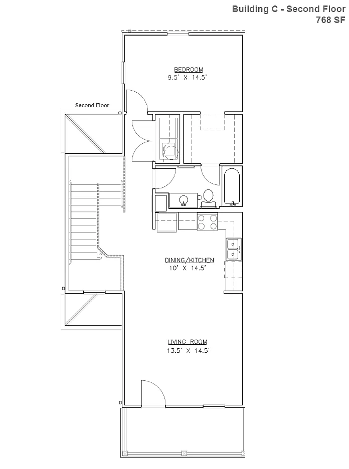 Floor plan Annunciation (Upper)