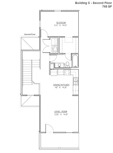 Floor plan Annunciation (Upper)