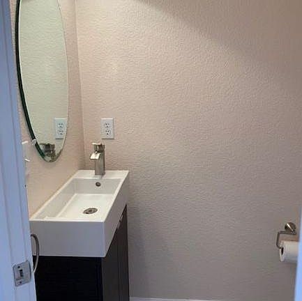 Powder room lower level