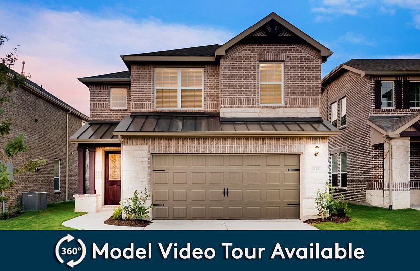 The Nelson, a two-story home with 2-car garage