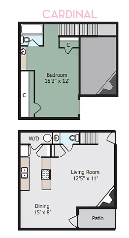 Floor plan Cardinal