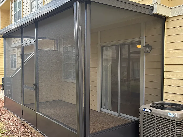 screened porch - just needs a swing