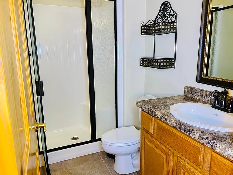 bathroom with stand up shower