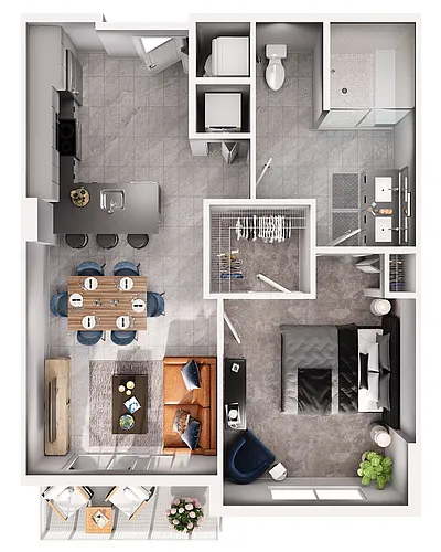 Floor plan A1