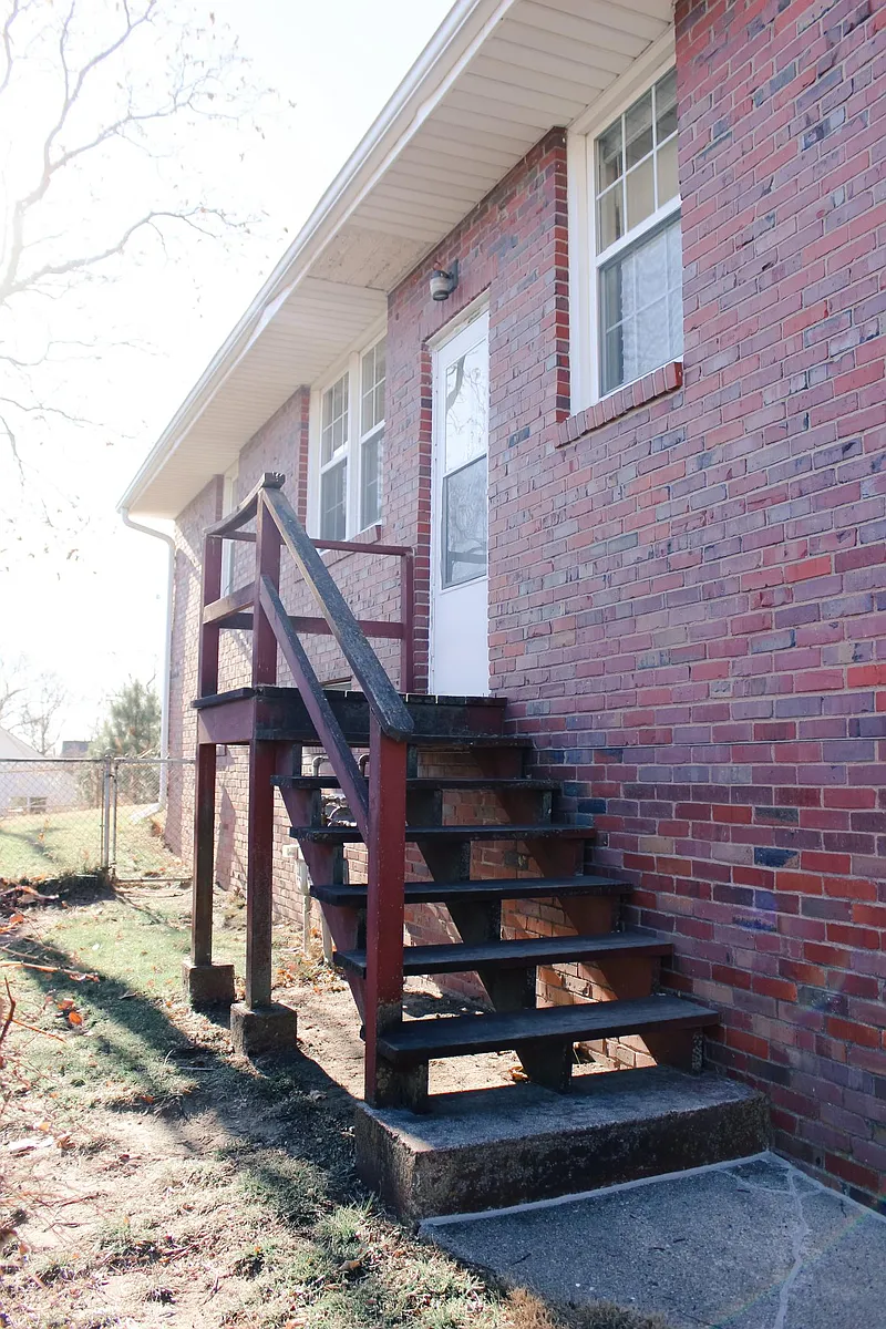 Side Door Entrance - 4605 Wakeley St