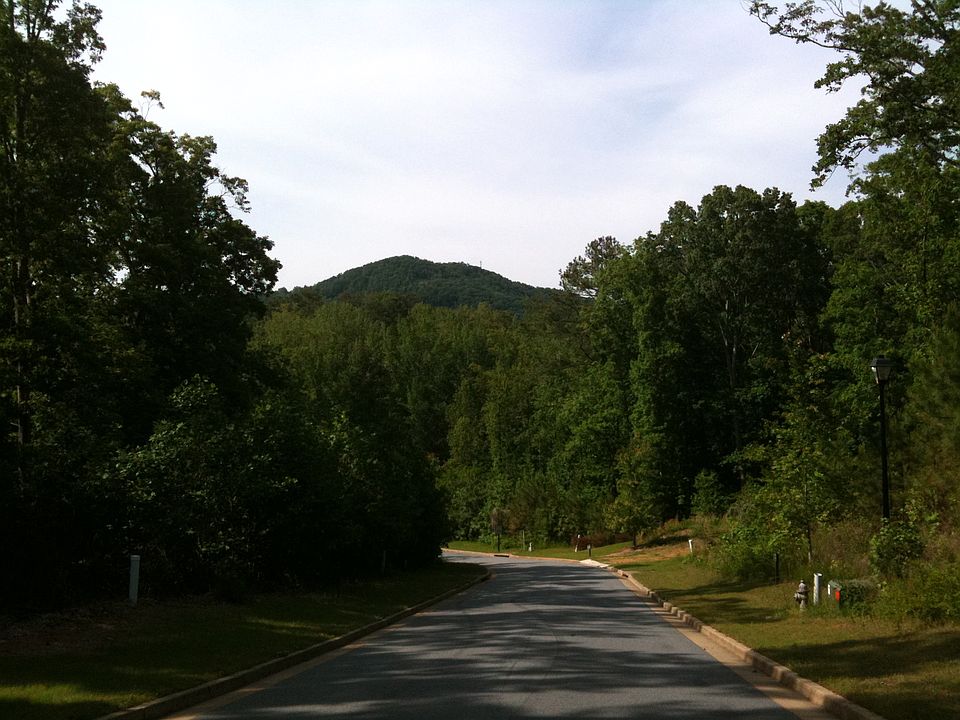 view of Kennesaw Mountain from lot