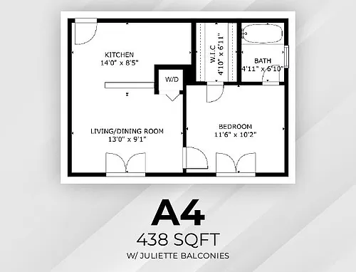 Floor plan A4