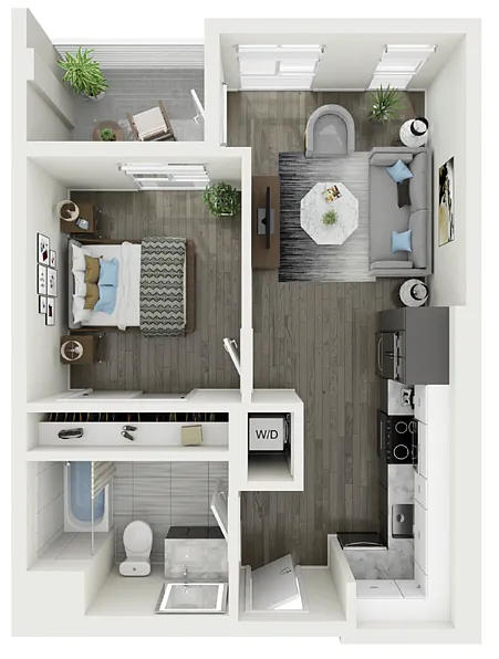 Floor plan 618