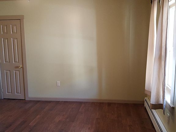 Living room with closet